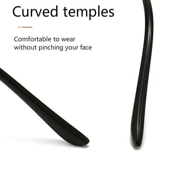 Mắt kính gọng kim loại tròn chống bức xạ cho nam nữ