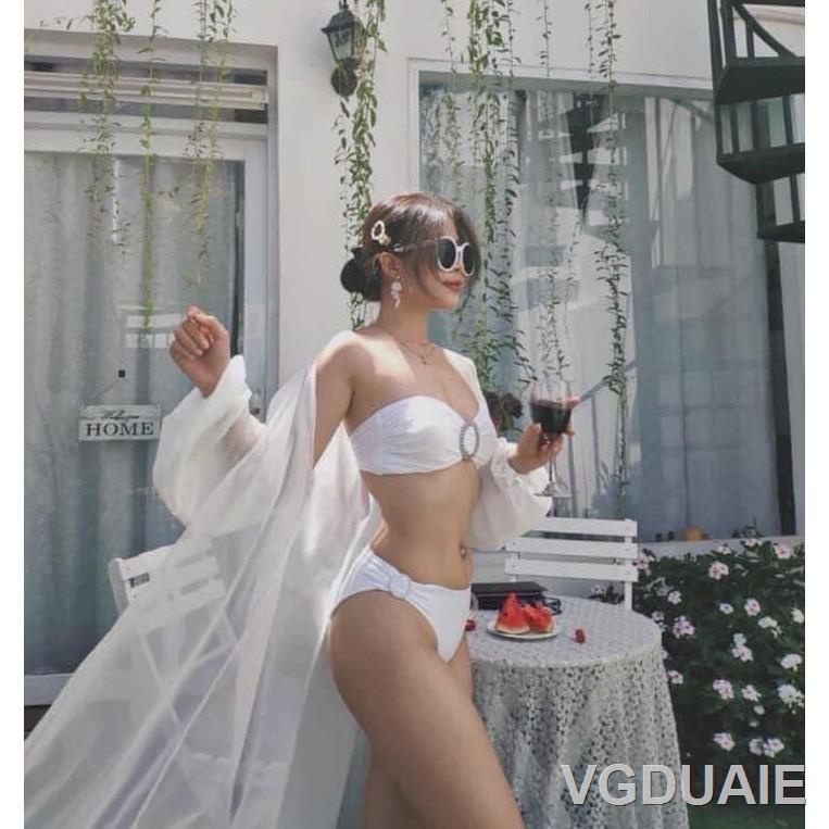 ✙▪Áo choàng đi biển (20 mẫu dài-ngắn) Áo khoác ngoài bikini đồ ngủ kimono voan ren hàng đẹp | BigBuy360 - bigbuy360.vn