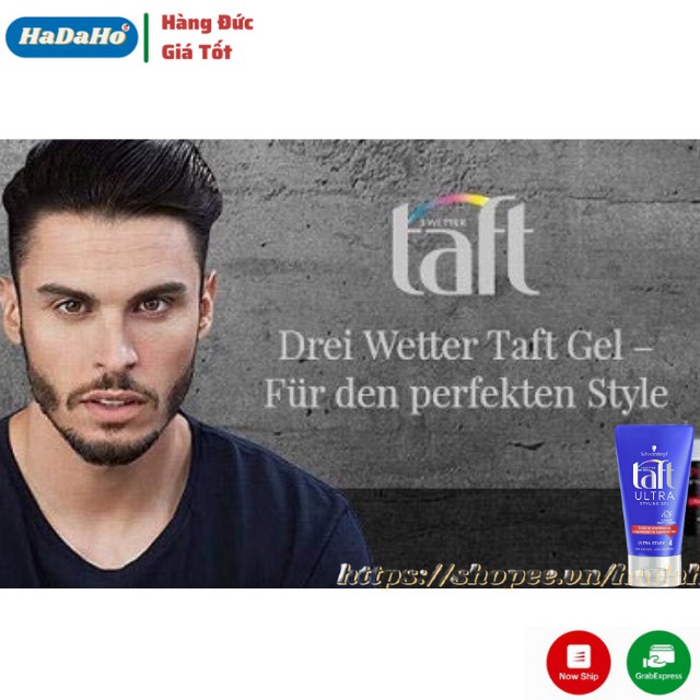 Gel vuốt tóc Taft Schwarzkopf 150ml Đức