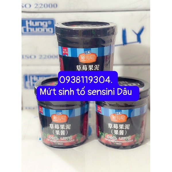 Mứt sinh tố sensini dâu