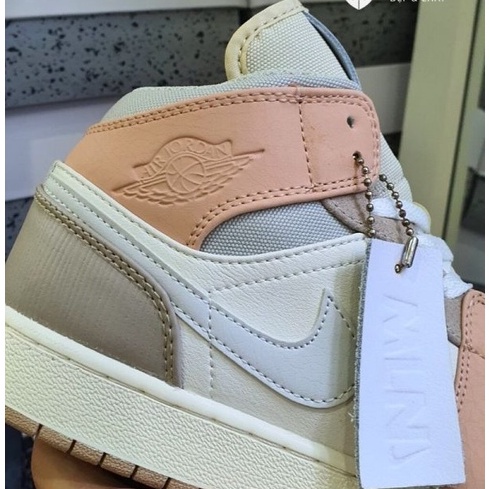 Giày Jordan milan cam đào, Giày thể thao JD1 high cao thấp Full box tặng dây