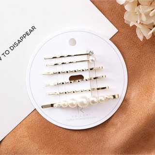 Set Kẹp Tóc Đính Hạt Hàn Quốc Hot Trend 2019