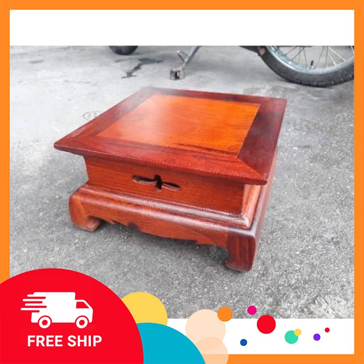 Mỹ Nghệ Bắc Ninh Kỉ vuông gỗ hương kệ các vận dụng trong nhà chắc chắn đẹp mặt 25cm