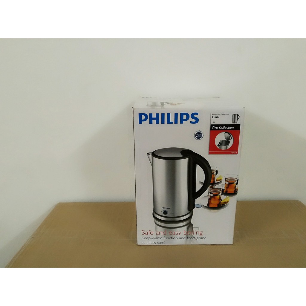 [Mã ELHADEV giảm 4% đơn 300K] Ấm đun nước siêu tốc Philips HD9316 bảo hành toàn quốc 2 năm