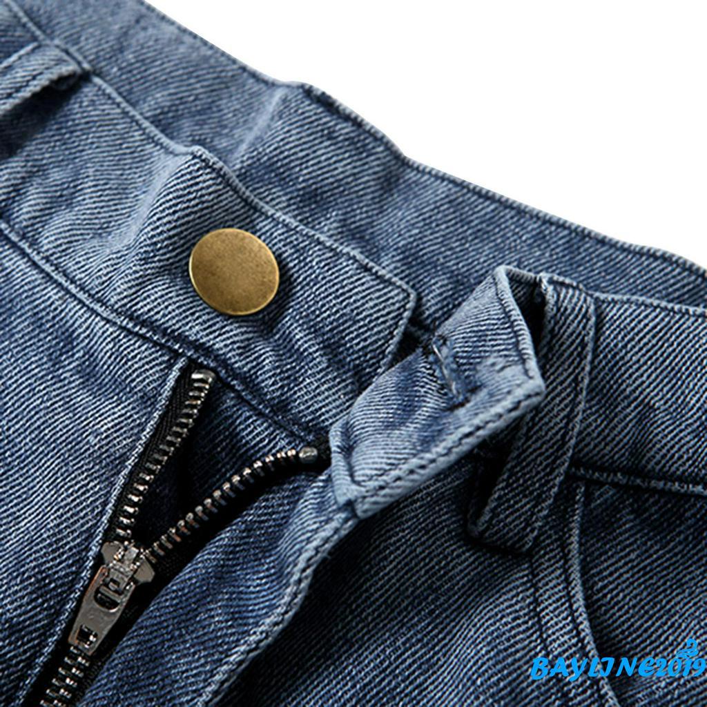 Quần Jeans Nữ Rách Gối Thời Trang Cá Tính