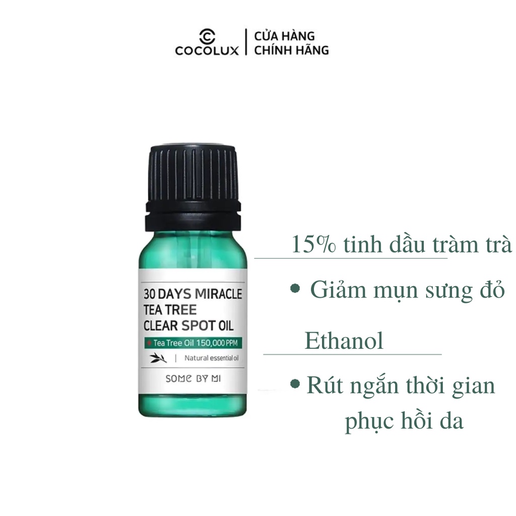 Tinh Dầu Some By Mi Tràm Trà Làm Giảm Mụn 10ml