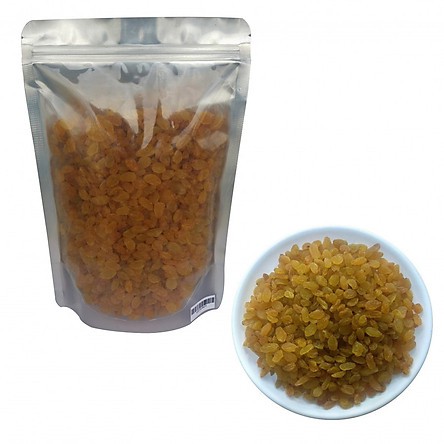 Nho khô vàng Ấn Độ (không đường) gói 1kg