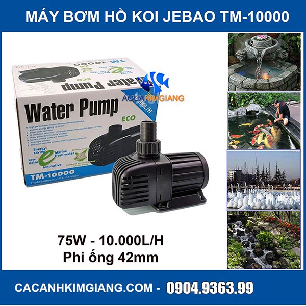 Máy bơm nước hồ koi công suất lơn jebao TM 10000