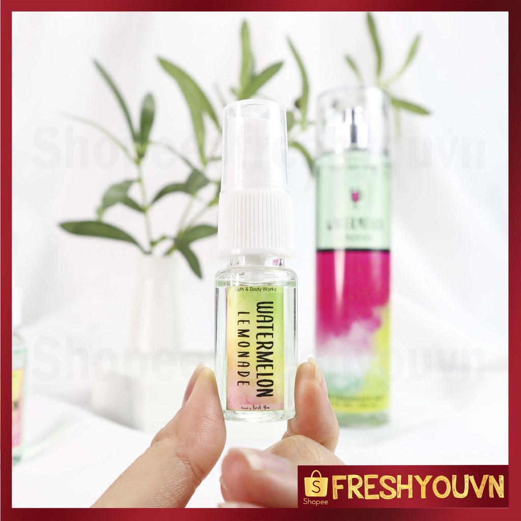Watermelon Lemonade - Xịt thơm toàn thân body mist Bath & Body Works khác  - Trái cây | BigBuy360 - bigbuy360.vn
