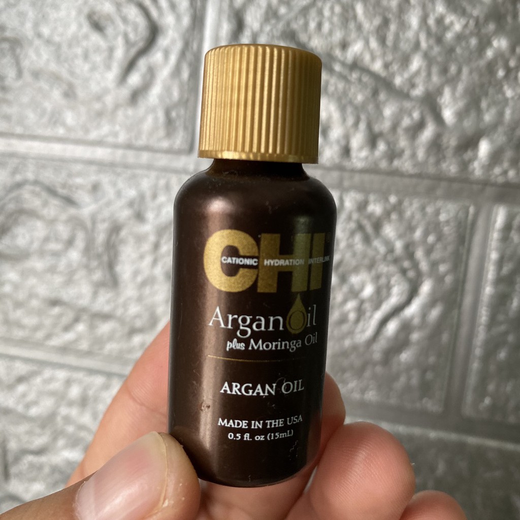 Tinh dầu chăm sóc tóc cao cấp CHI Argan Oil 15ml