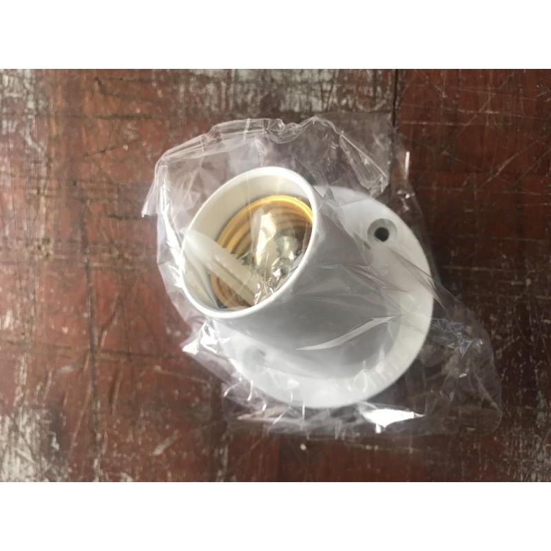 Đui xoáy E27 Nival trắng