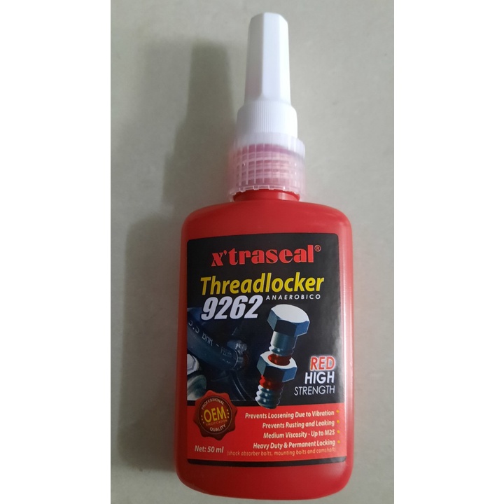KEO KHÓA REN, CHỐNG THÁO BULONG THREADLOCKER 9262 - X'TRASEAL, MALAYSIA
