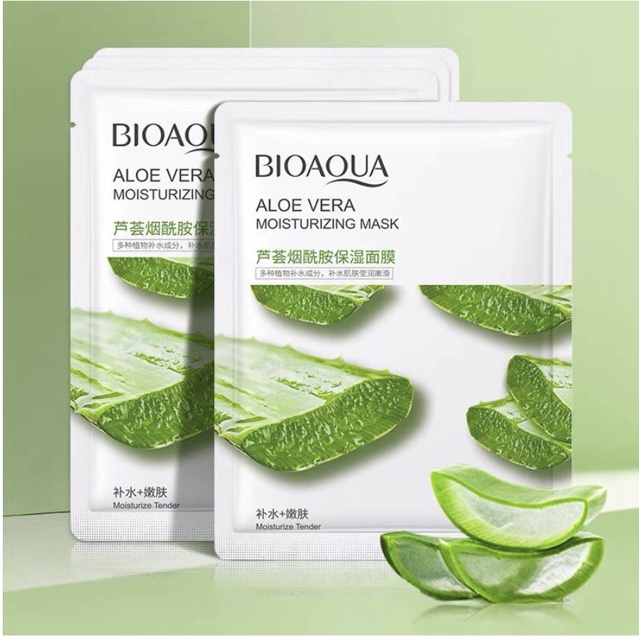 Mặt Nạ Bioaqua Mask Dưỡng Trắng Cấp Ẩm Căng Bóng- Cung Cấp Vitamin Cho Làn Da Khỏe Đẹp