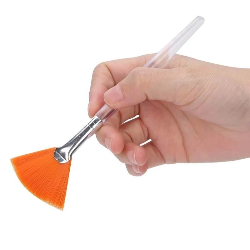 Cọ Quét Mặt Nạ Sợi Nylon Mềm Mại Đa Năng Tiện Dụng