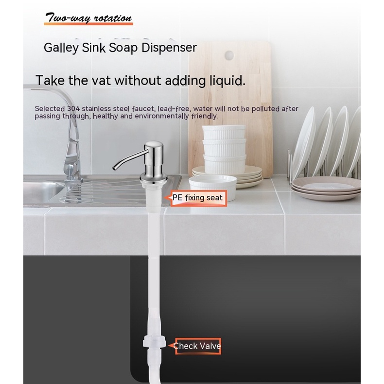 Vòi Xịt Nước Bằng Thép Không Gỉ 304 Đa Năng Tiện Dụng