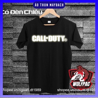 Áo thun phản quang call of duty
