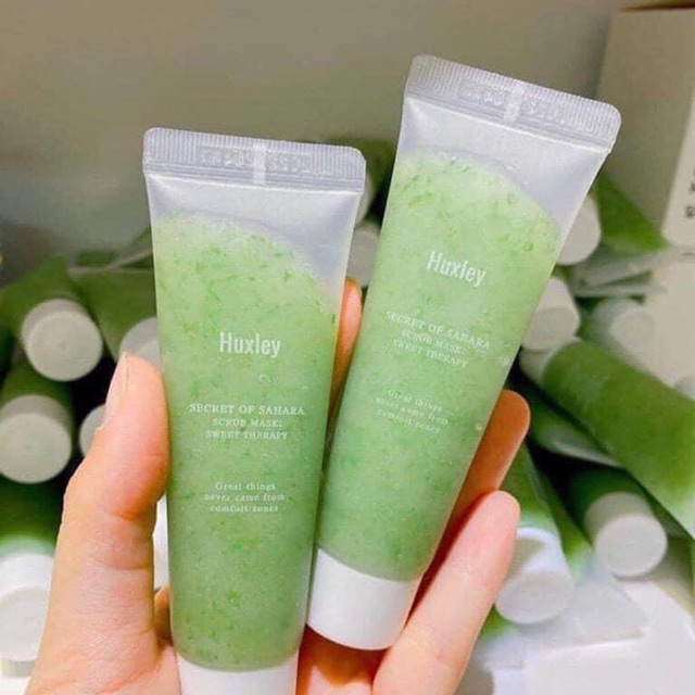 Mặt Nạ Tẩy Tế Bào Chết Huxley size mini 30gr (Srcub Mask) - VIOLETPHAM