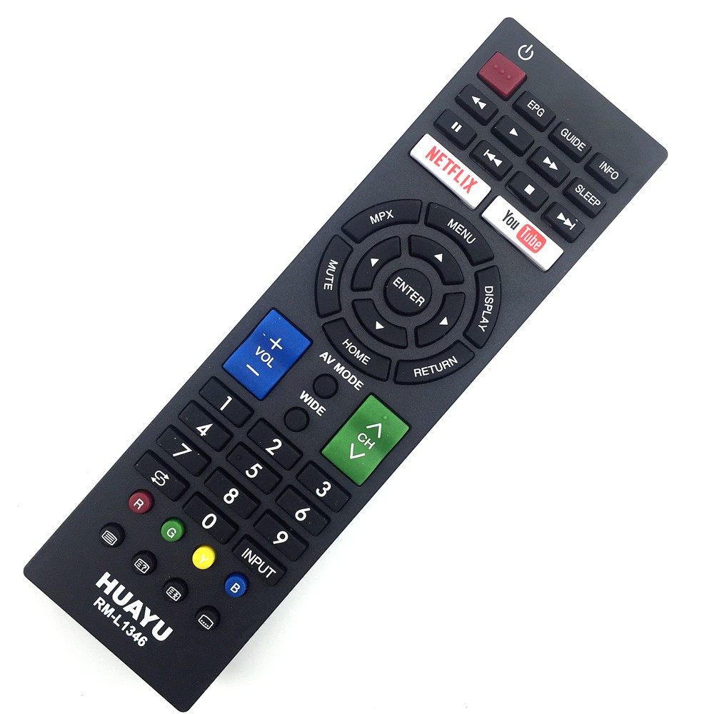 REMOTE ĐIỀU KHIỂN TIVI SHARP SMART RM-L1346 NÚT YOUTUBE NETFLIX