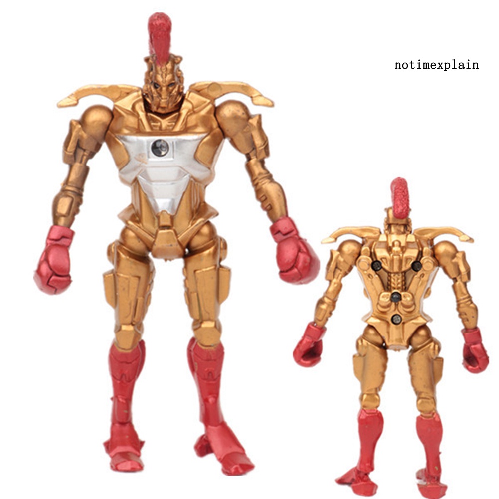 Set 8 mô hình đồ chơi nhân vật Adam Raider trong phim hoạt hình "Real Steel"