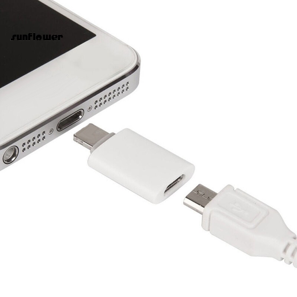 Adapter chuyển đổi từ cổng lightning sang Micro USB