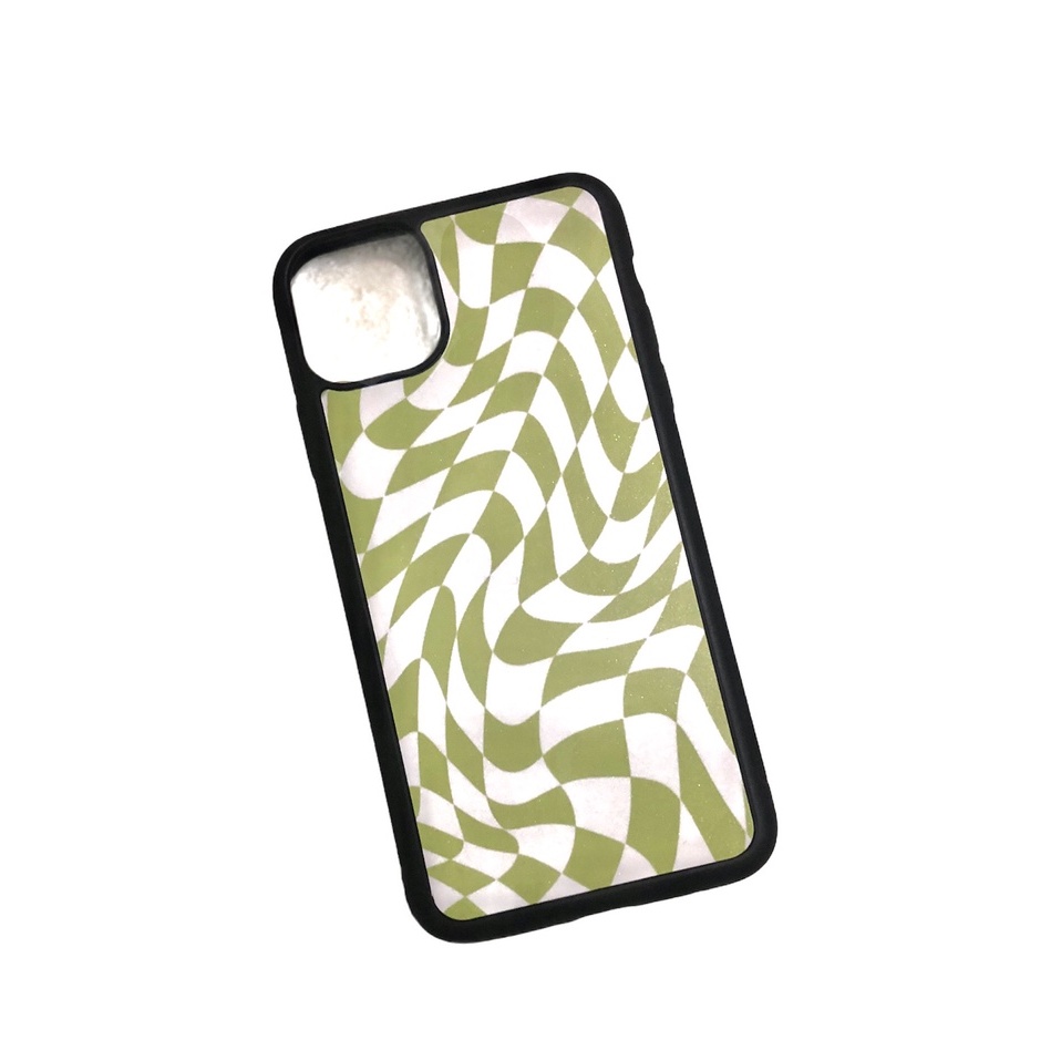 Ốp lưng cao cấp THINKCASE IPHONE Green Caro