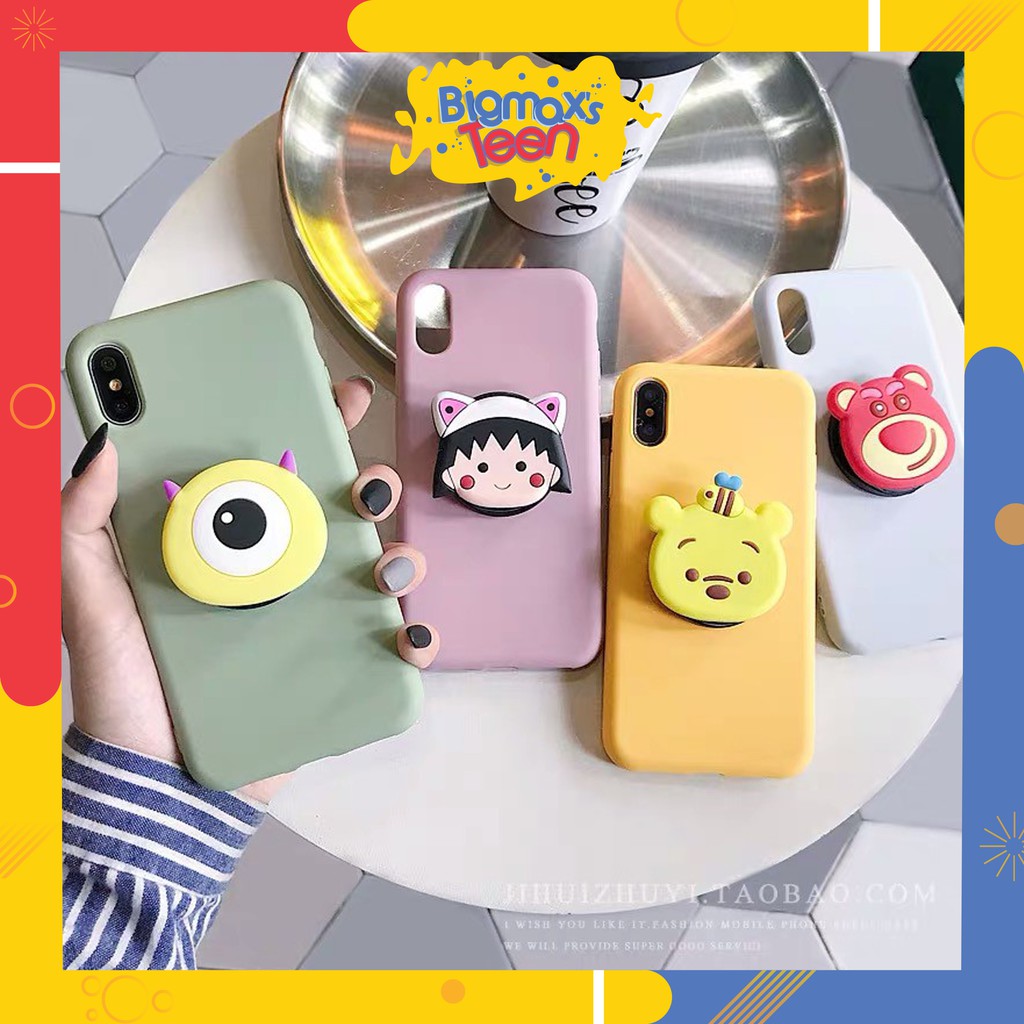 ỐP ĐIỆN THOẠI IPHONE 7PLUS/8PLUS_FREESHIP 50K_ỐP LƯNG KICHI MONSTER IRING IPHONE 6/6S 6PLUS/6S PLUS 7/8 7PLUS/X/XS MAX