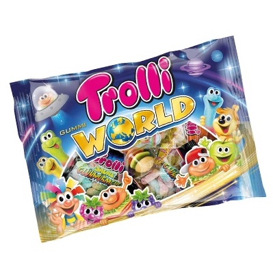 Kẹo Dẻo Tổng Hợp Trolli World Gói 230G
