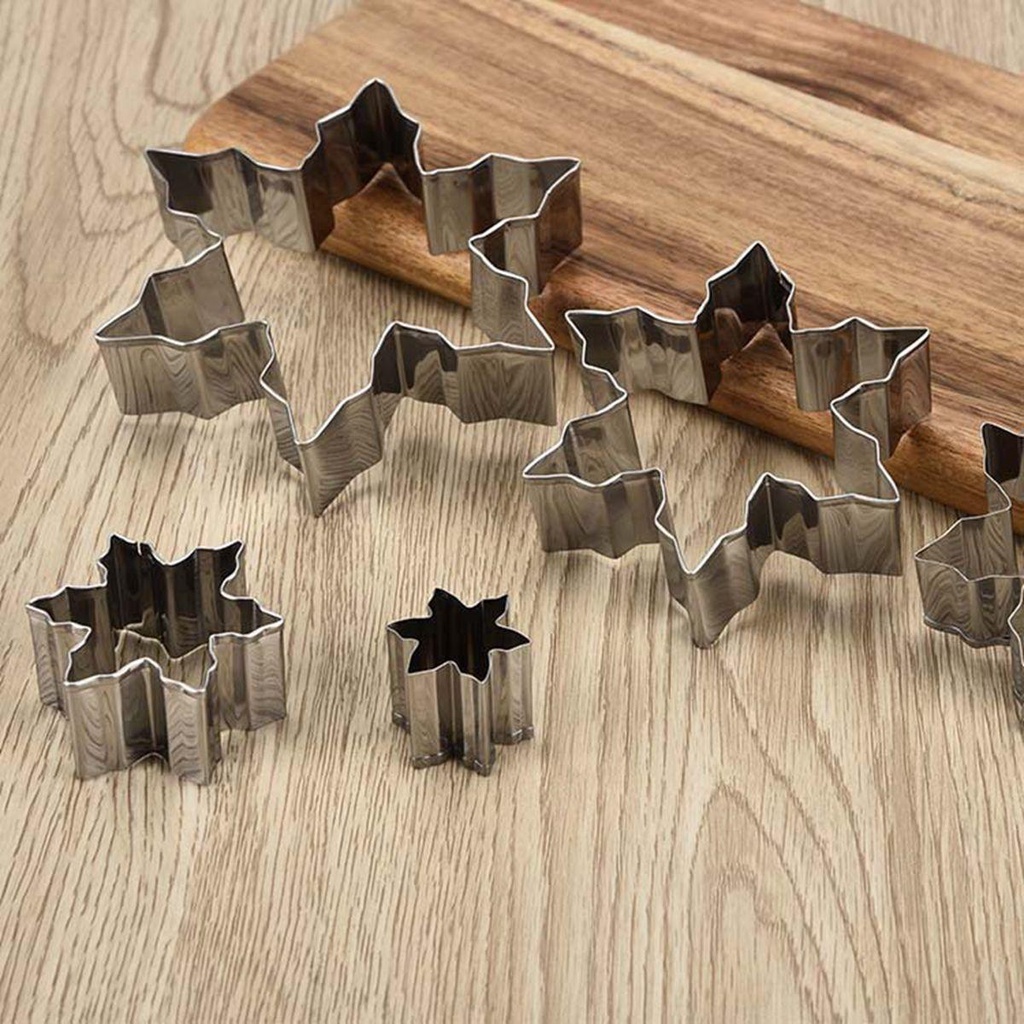 Khuôn Cắt Bánh Quy Hình Ông Già Noel / Người Tuyết / Bánh Gừng
