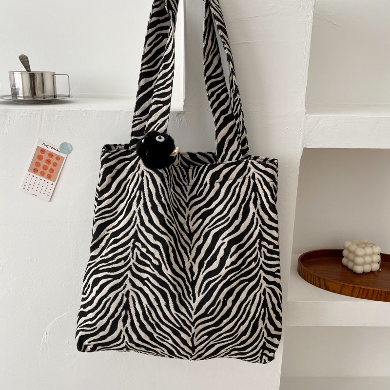 Túi Xách Canvas Sức Chứa Lớn Thời Trang Cho Nữ