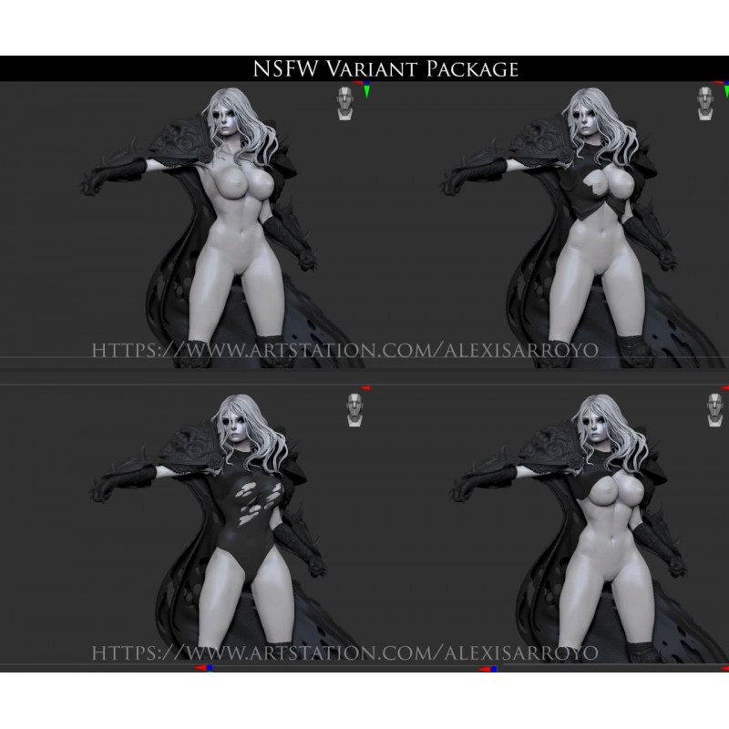 File in 3D Death Knight Lich Queen World Of Warcraft - Games