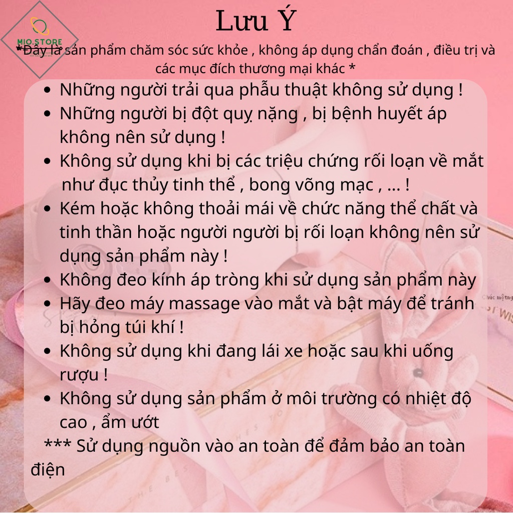 Máy Massage Mắt Thông Minh Xiaomi Wei 10S Chườm Nóng, Rung, Nghe Nhạc, Giảm Mỏi Mắt, Hỗ Trợ Lưu Thông Tuần Hoàn Máu