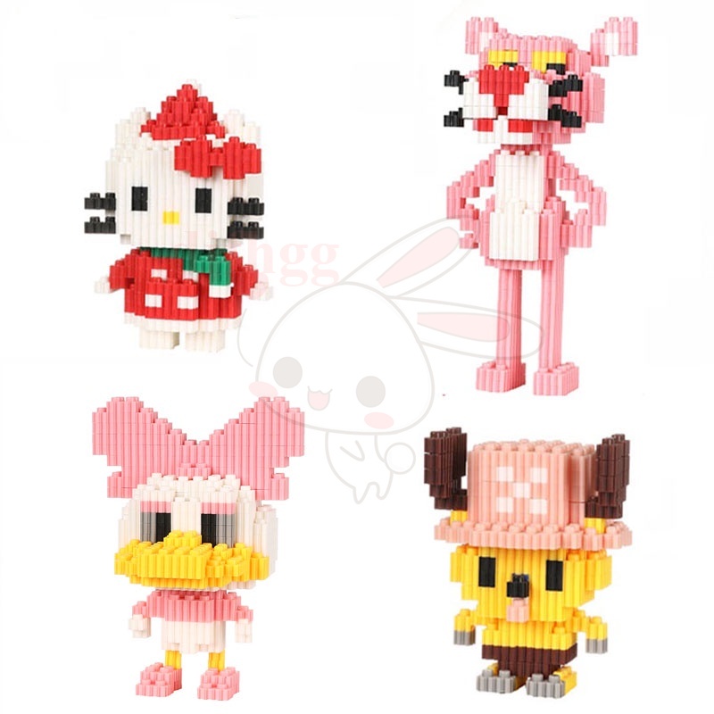 Khối đồ chơi xếp hình hình con vật ba chiều độc đáo vui nhộn