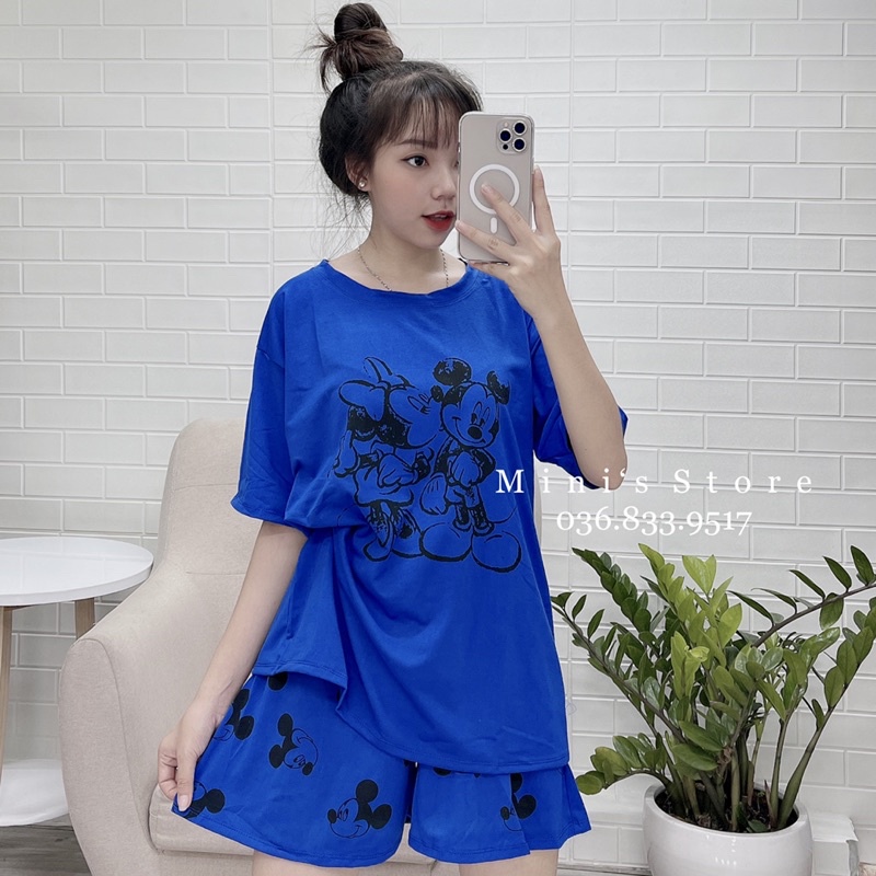 SET ÁO THUN + QUẦN SHORT GIẢ VÁY