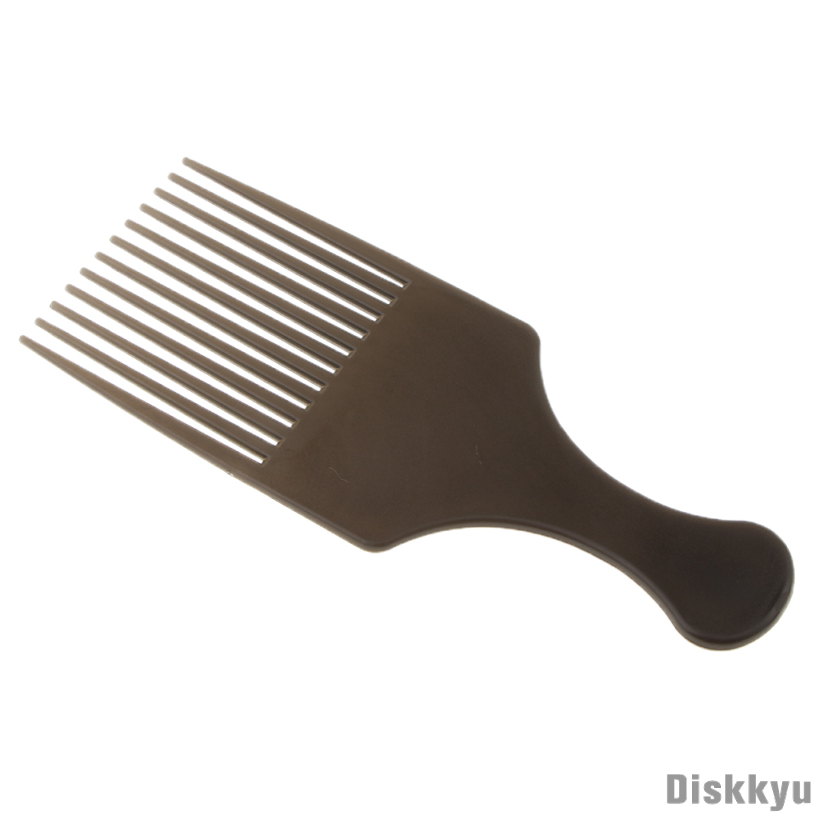 Handheld Afro Hair Pick Lift Comb Wide Tooth Curly Hairdressing Styling Comb