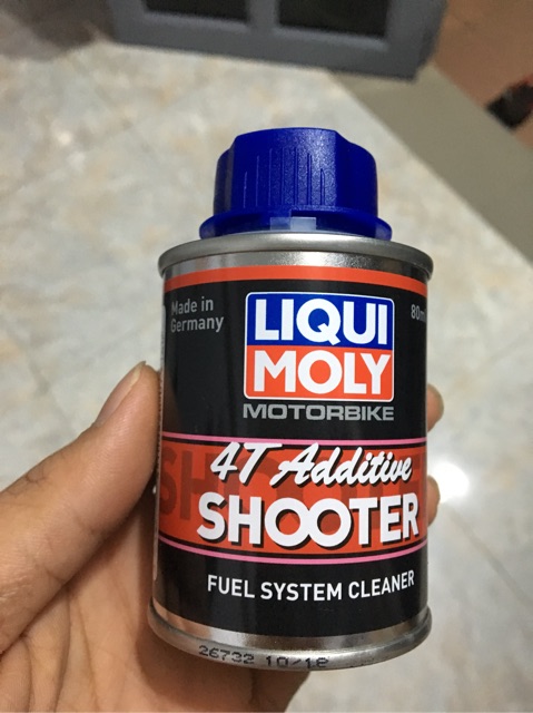 Liqui Moly 4T Additive Shooter Carbon Cleaner Dung Dịch Làm Sạch Buồng Đốt