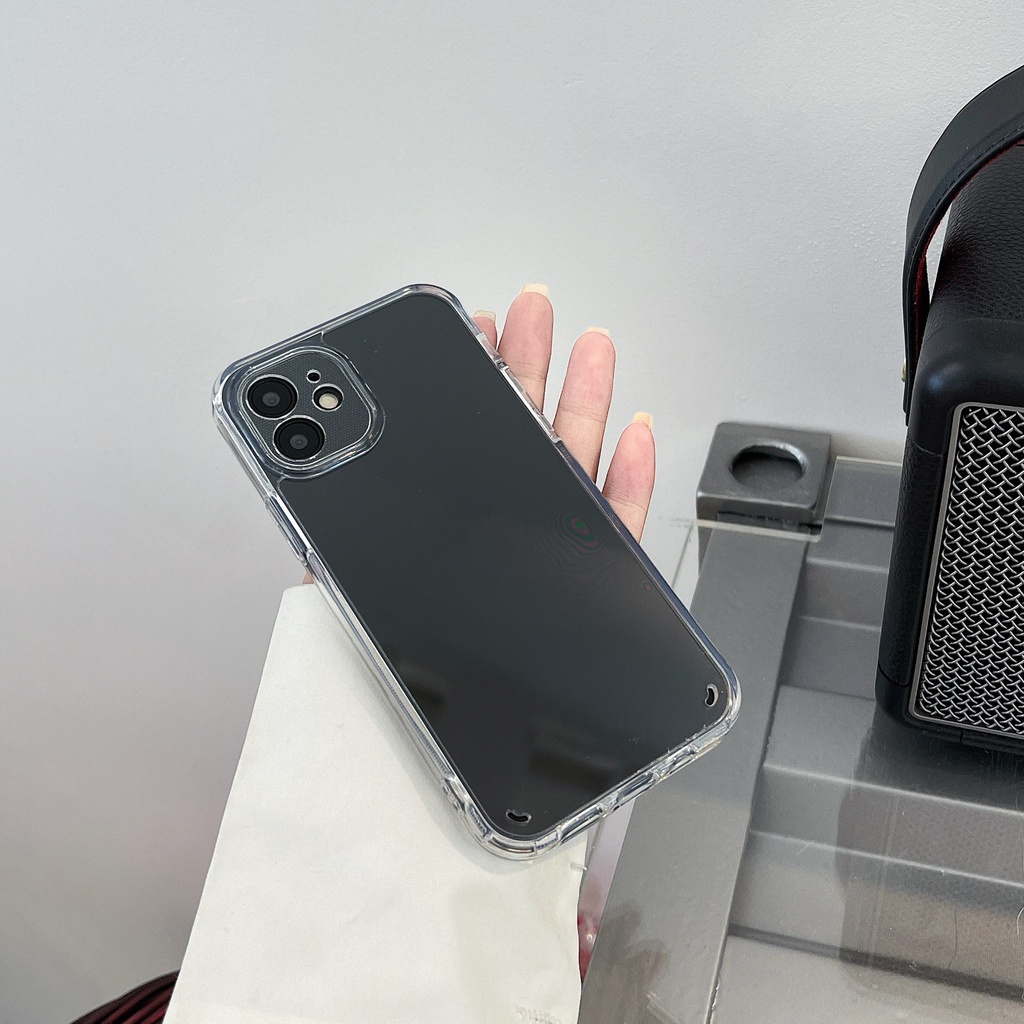 Ốp lưng iphone cạnh vuông Chống Sốc bảo vệ camera kèm hộp 12Promax/12Pro/12/11ProMax/11/Xsmax/X/Xs - Ina Case