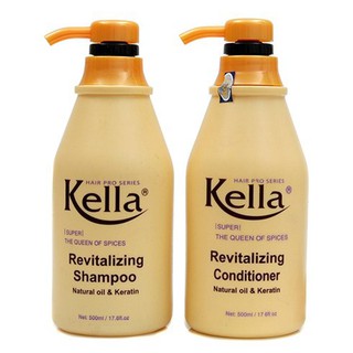 Dầu xả phục hồi tóc hư tổn Kella Revitalizing Conditioner 500ml