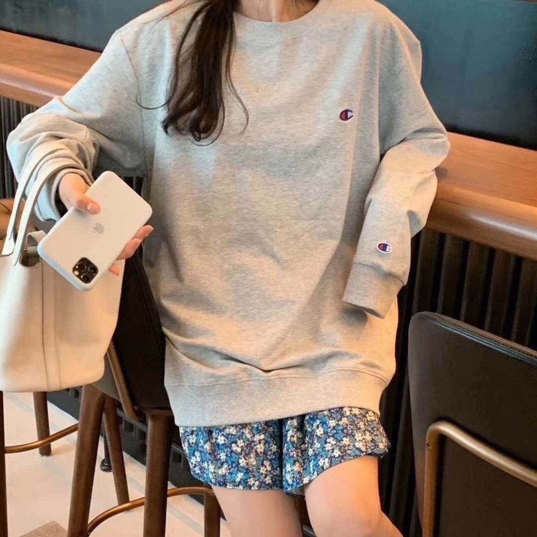 ! Áo Thun Champion Thời Trang Năng Động Áo Hoodie Thiết Kế Mới Tạo Cảm Giác Thoải Mái Thời Trang Dành Cho Cả Nam Và Nữ