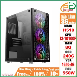 PC Gaming GM-004 (H510/i3-10100F/8G/GTX1650/240G)