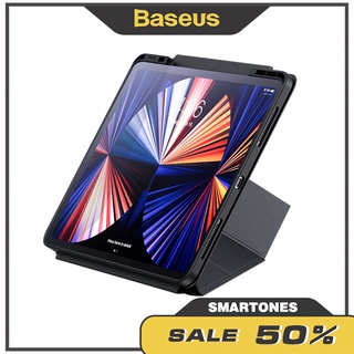 Ốp lưng bao da ipad baseus safattach y-type magnetic stand cho ipad pro 11'' 12.9'' air