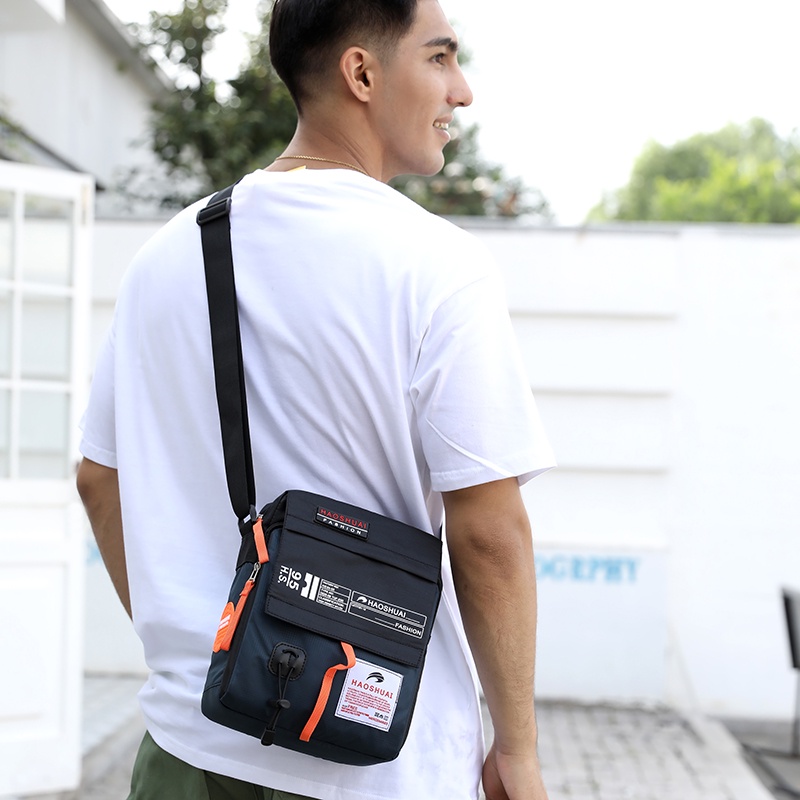 Túi Đeo Chéo Ngực Chống Thấm Nước Thời Trang Cho Nam