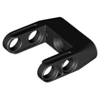 Gạch Lego Technic / Lego 87408: Technic, Pin Connector Toggle Joint Smooth Double with Axle and Pin Holes