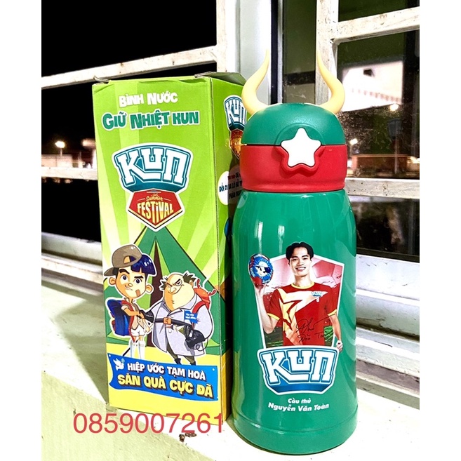 BÌNH NƯỚC KUN GIỮ NHIỆT 500ML - HÀNG CHUẨN CHÍNH HÃNG ( loại 1 đổi thẻ ) | BigBuy360 - bigbuy360.vn