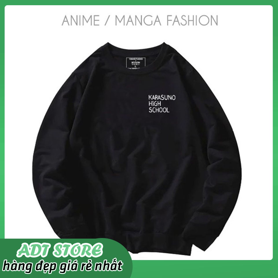 BST Mẫu áo Sweater dài tay Karasuno Haikyuu ICS - Valhalla Team Tokyo Revengers Anime - đẹp giá siêu rẻ giá tận xưởng