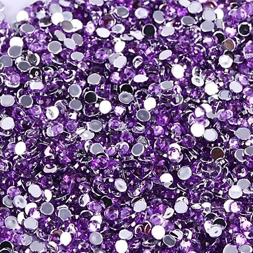 2000 hạt đá bằng nhựa resin 3mm tự trang trí