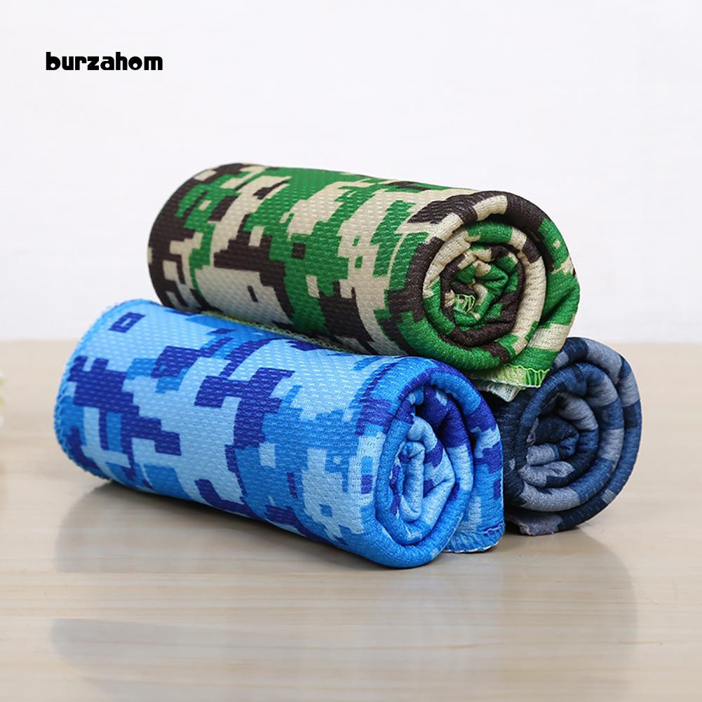 Bur Khăn Tắm Thể Thao Họa Tiết Rằn Ri Cách Nhiệt Thời Trang Mùa Hè