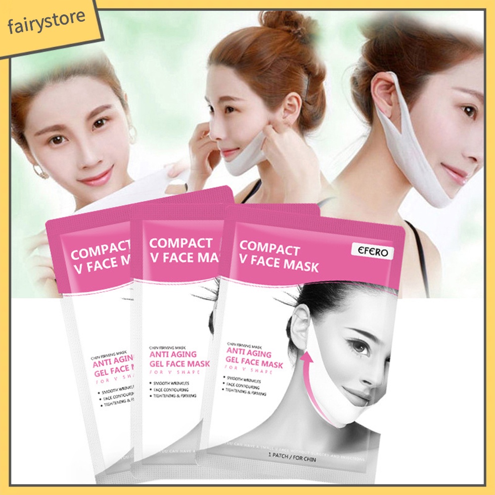 [Hàng mới về] Mặt nạ nâng cơ bó chặt tạo hình chữ V thon gọn cho nữ