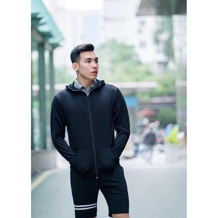 Áo Khoác Chống Nắng Dáng Vừa Chất Mịn Chống Tia Cực Tím Phong Cách Hàn Quốc