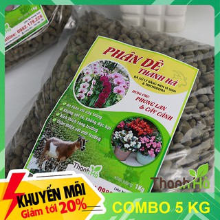 5kg Phân dê cho lan - GT6.4