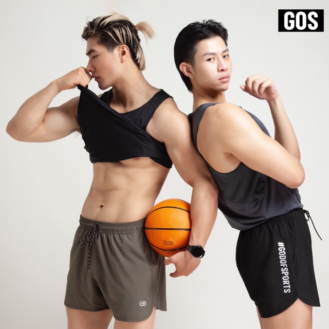 [Mã FAMALLT5 giảm 15% đơn 150K] Quần đùi thể thao GOS BOXING - Xanh